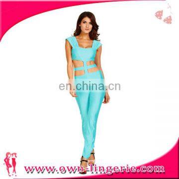 Black Sexy Vest Wide-legged Jumpsuit photo-6