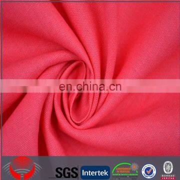 Rose Red for Women Linen Fabric Wholesale