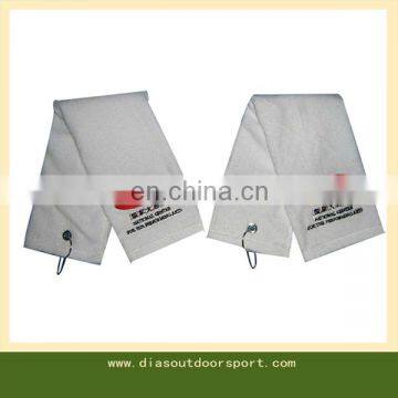 golf towel with grommet