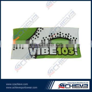 sublimated 100%polyester printed sports cleaning towels