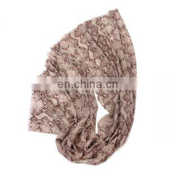 inner mongolia factory wholesale mercerized wool print shawl women winter warm snakeskin pattern printing wool scarf