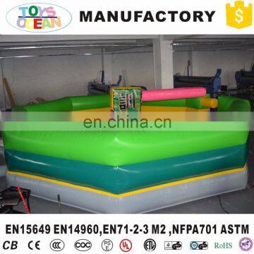 6x6m Custom design eliminator game Excited inflatable meltdown wipeout course for sale