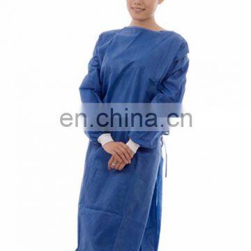 disposable CPE protection plastic medical surgeon gown