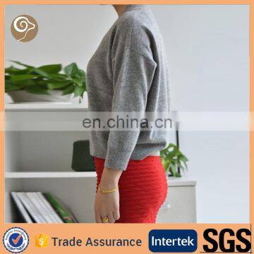 V Neck Wholesale Women Cashmere Sweater on Sale photo-2