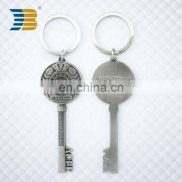 Key Shaped 3d Metal Keychain photo-5