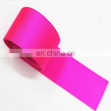 Woven nylon ribbon/ polyester seat belt webbing