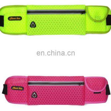 Custom Promotional Blue Polyester Nylon Sports Bag With Zipper for Extra Security for Running photo-4