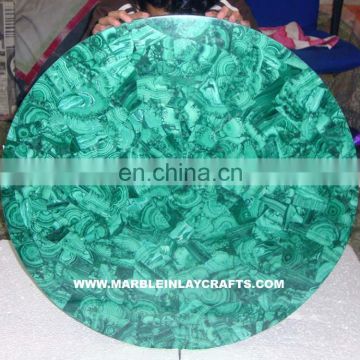 Handmade Malachite Table Tops