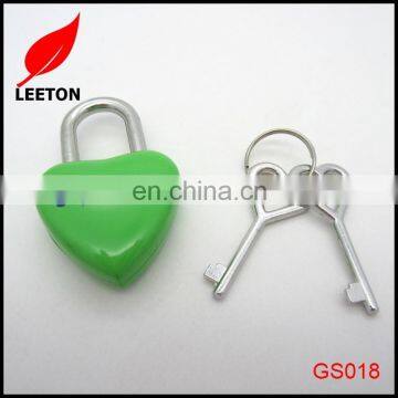 Colored Zinc Alloy Heart Padlock photo-5