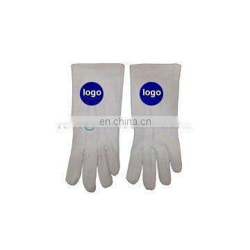 masonic gloves keystone embroidered