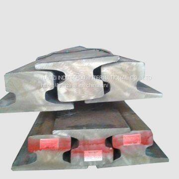 Railroad Crane Rail DIN536 Standard A55 A65 A75 A100 A120 in Stock