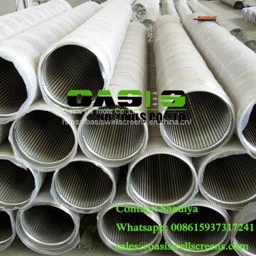 v wire wedge wire screen Johnson screen wedge wire screen pipe