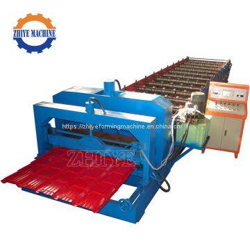 PLC Controlling Machine Ppgi Decking Floor Panel Making Machine