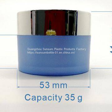 Factory Direct 20g 30g 50g Double Wall Plastic Cosmetic Cream Jar photo-4