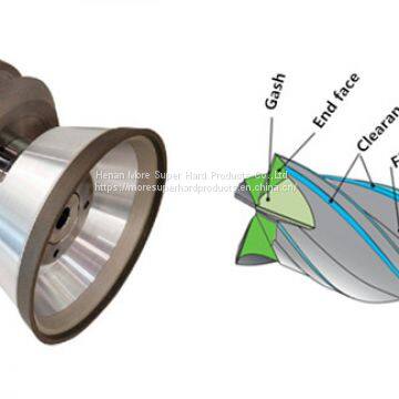 Grinding Wheel For CNC Tool Grinder Miya@moresuperhard.com photo-3