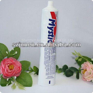 Collapsible Empty Aluminum Laminated Toothpaste Packaging Tube