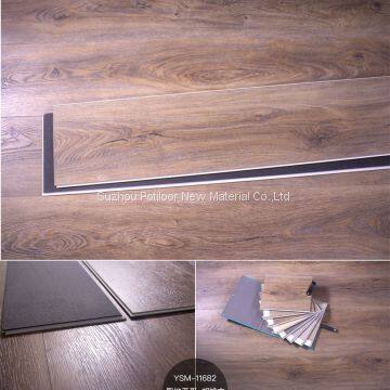 vinyl flooring sheet tiles slotted click lock 4.0mm thickness 0.4mm wear layer