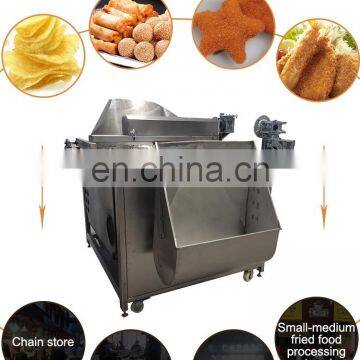Electricity Heating Round Frying Machine Potato Chips French Fries Fryer Peanut Frying Machine photo-5