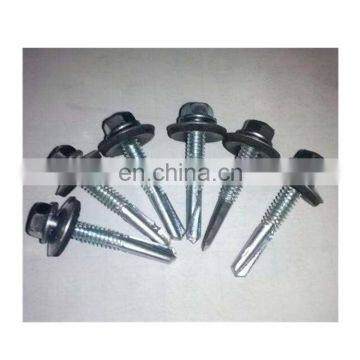 EPDM Washer Zinc Plated Din 7504 Hex Head Patta Self Drilling Screws