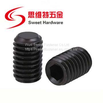 Carbon Steel Alloy Steel Gr12.9 Grub Screw High Tensive Black Set Screw DIN913