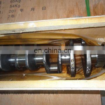 genuine heavy truck spare parts Engine Crankshaft 4989436 ISLe 6L8.9 Crankshaft assembly