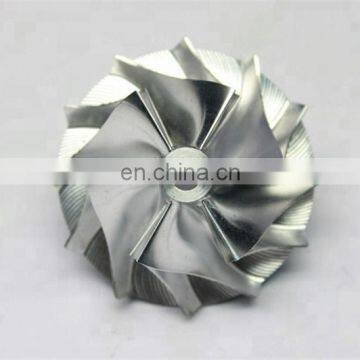 CT9 17210-54090 33.90/47.92mm 6+6 blades Turbocharger aluminum 2618/Billet/milling compressor wheel