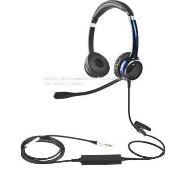 China Beien FC22 MP business telephone headset for call center customer service multimedia teaching headset