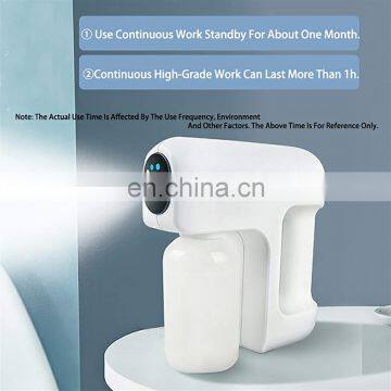 Factory Direct Sale Nano Mist Wireless Gun/Fogger Sanitization Machine Ultra Fine Atomizing Sterilizer Disinfection Sprayer photo-6