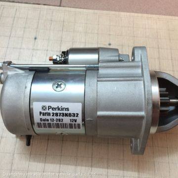 For  perkins starter 2873k632 12V