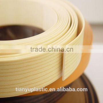 environment protection hi-quality wood color pvc edge banding