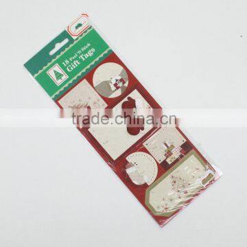 Christmas Gift Tags Foil Sticker Festive Gift Tags