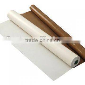 2014 hot sale ptfe coated adhesive fiberglass fabric PTFE both sides used for food baking & heat sealing machine with high temp