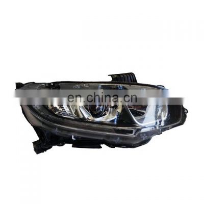 New Headlight Headlamps Assembly Halogen light Car Light Lamp For Honda CIVIC 2016 - 2018 Type R