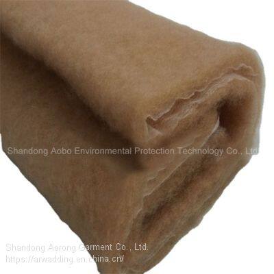 Factory direct supply camel wool wadding , cashmere wool wadding