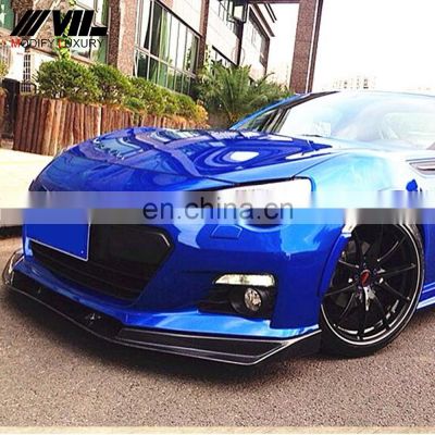 Carbon Fiber Front Bumper Lip spoiler for Subaru BRZ Coupe 2013-2016