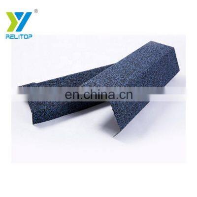 Decorative Roof Panel Accessories Colorful Sand Chips Coated Roof Accessories Roofing Trim Steel Stone Coated Angle Bar photo-4