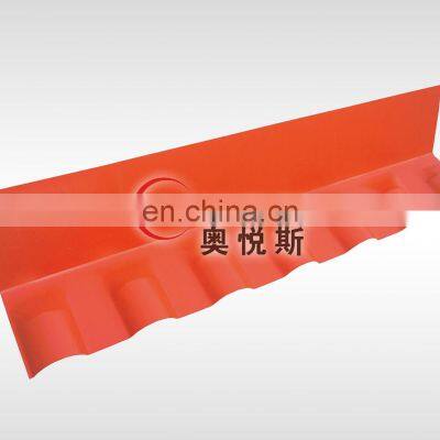 Synthetic Resin PVC APVC UPVC Plastic Roof Roofing Sheet Heat Insultation Spanish Drip Tiles PVC Corrugated Colonial photo-2