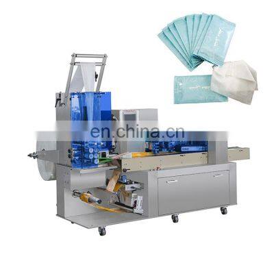 JBK-260 Automatic Horizontal Wet Tissue Wet Wipes Napkin Packing Machine  Wet Towel Machine