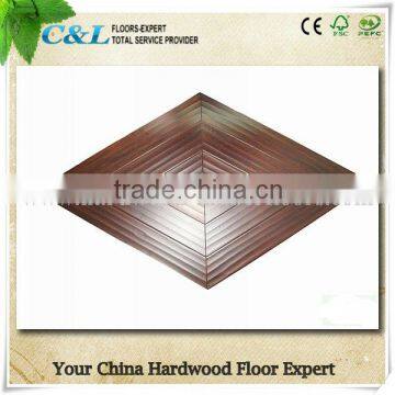 smooth surface Acacia hard wood flooring indoor