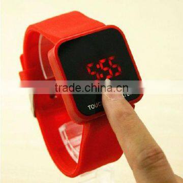 2013 NEW Design fashion sports Led Silicone Watch bright color(TM-1334)