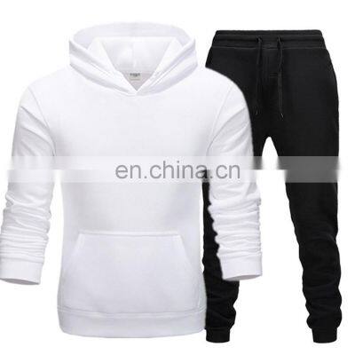 Wholesale Bespoke logo new style men's spring and autumn fashion long sleeve  leisure sports plus size sportswear home set