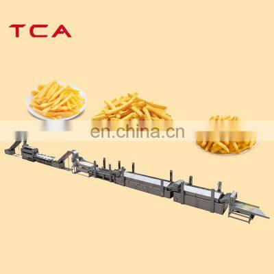 1/4 French Fries Machine Frozen French Fries Production Line Manufacturers