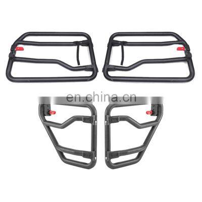 Shanghai Sanfu Car Accessories Fit For Jeep W rangler JL 18+ JL1260 4 Doors Steel Pipe Iron Door Tube Half Door