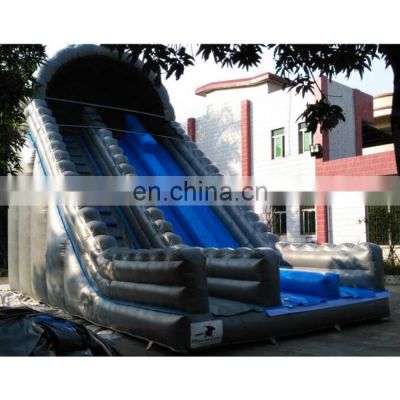 14x5x8m Customized giant kids inflatable bouncer with water slide pool for adult