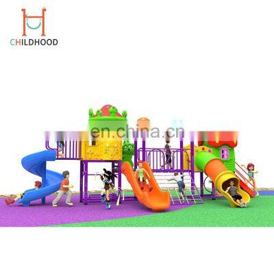 School Outdoor Kids Amusement Park Equipment Slides