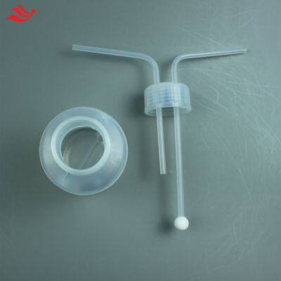 PFA 300ml Gas Wash Bottle With Air Inlet and Outlet Anti-Corrosion photo-2