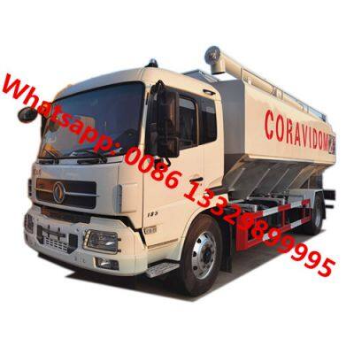High Quality DONGFENG TIANJIN 10T-12T Animal Feed Pellet Transported Vehicle for Sale photo-5