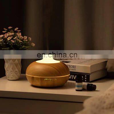 Cool Mist Humificador 500ml Ultrasonic Air Humidifier Wood Aromatherapy Essential Oil Odor Diffuser For Bedroom Winter Use