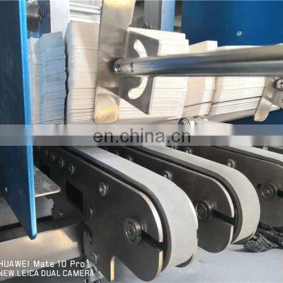 HBM1000 Automatic Water-based Adhesive Glue Sealing Burger Paper Box Making Machine, Dinner Kraft Box Erecting Machine photo-2