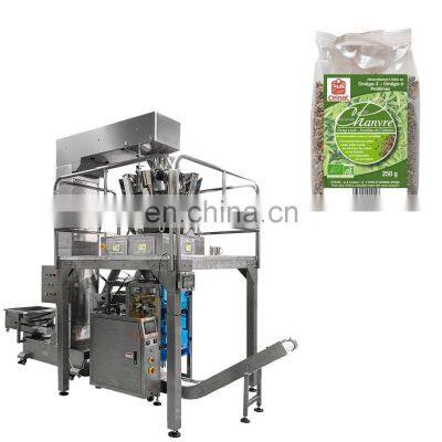 Alibaba gold supplier vertical packing and weighing machine 1 kg organic fertilizer flower seed rice bag packing machine